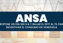 ANSA propone incentivar el consumo con un día sin IVA en el país